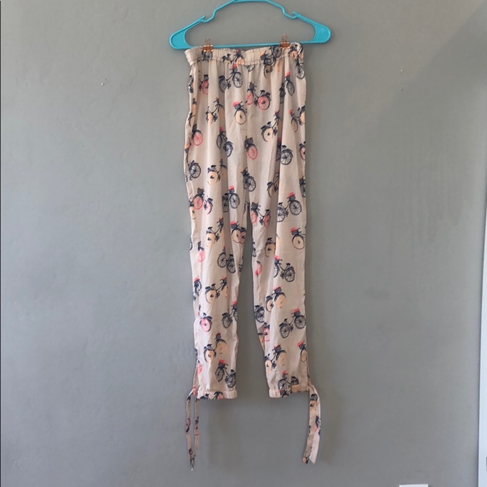 Silky Funky-Patterned Capri pant or Pajama bottoms